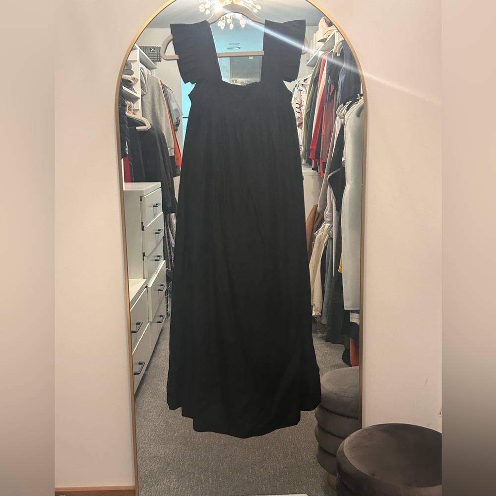 NWT Target A New Day linen dress black